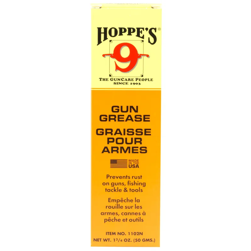 Hoppes Gun Grease 1.75 oz - Premium Firearm Lubricant