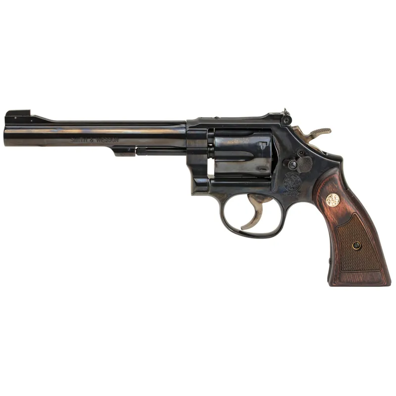 Smith & Wesson Model 17 Classic .22LR 6" Barrel 6-Round Wood Finish Revolver