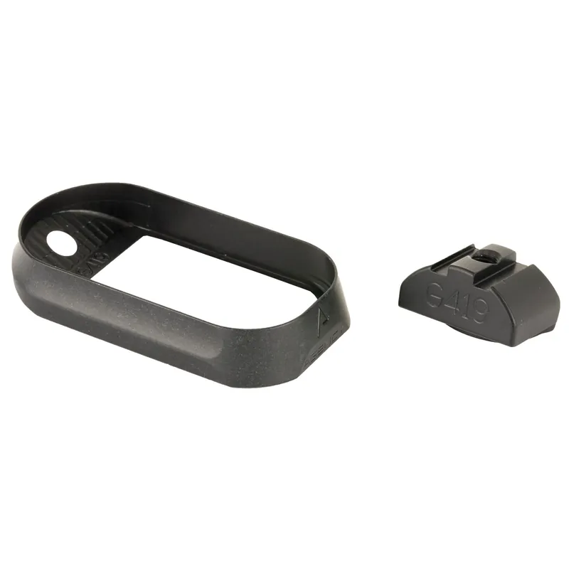 Agency Magwell for Glock 19 Gen 4 - NBS Black