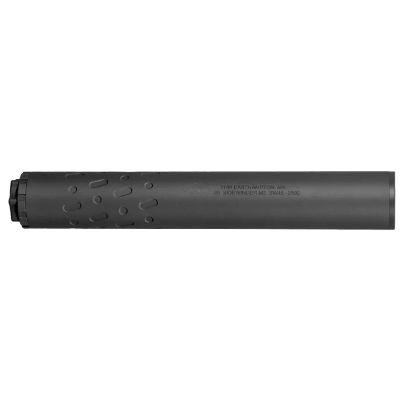 YHM Sidewinder M2 Suppressor .45 Caliber Black