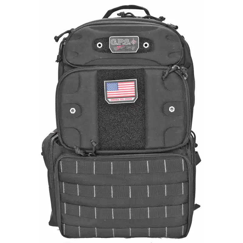 GPS Tactical Range Backpack - Tall Black