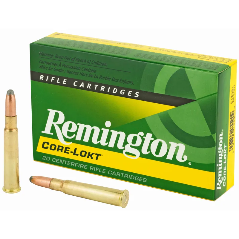 Remington .303 British 180 Grain Soft Point Core-Lokt, 20 Rounds/200 Rounds