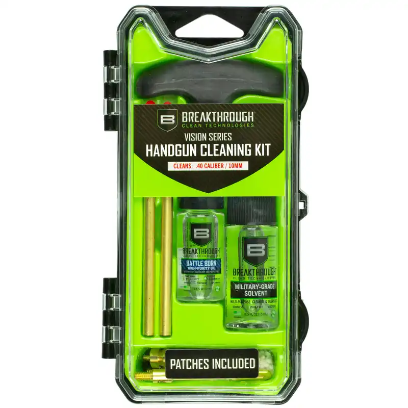 BCT Vision Cleaning Kit for .40/10mm Firearms