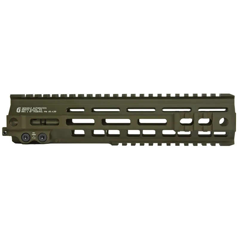GEISSELE 10" Super Modular MK4 Handguard - Federal ODG