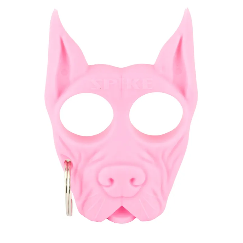 Pink PS Spike Self-Defense Keychain