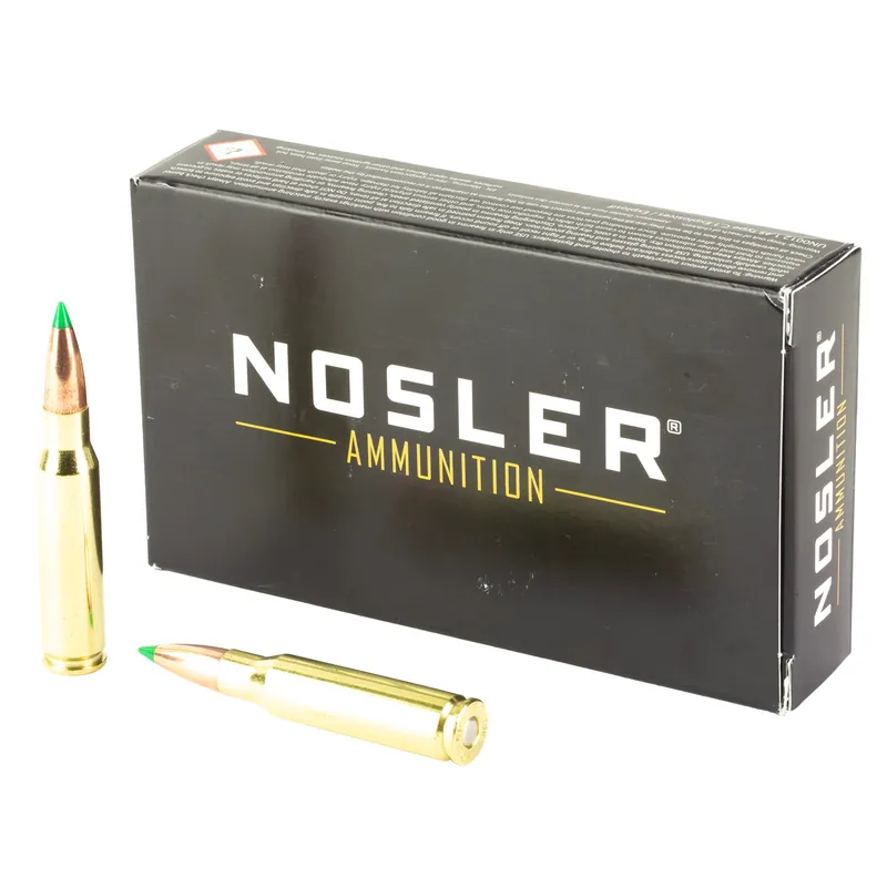 NOSLER .308 Winchester 150 Grain Ballistic Tip Ammunition - 20 Rounds/200 Rounds