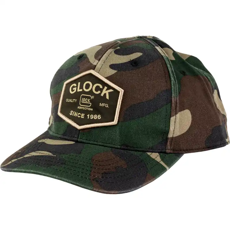 Glock QuadCamo Snapback Hat in Camouflage