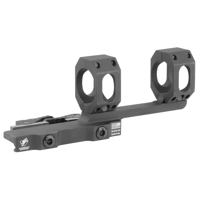 AM Defense Adjustable Recon Scope Mount 30mm Black
