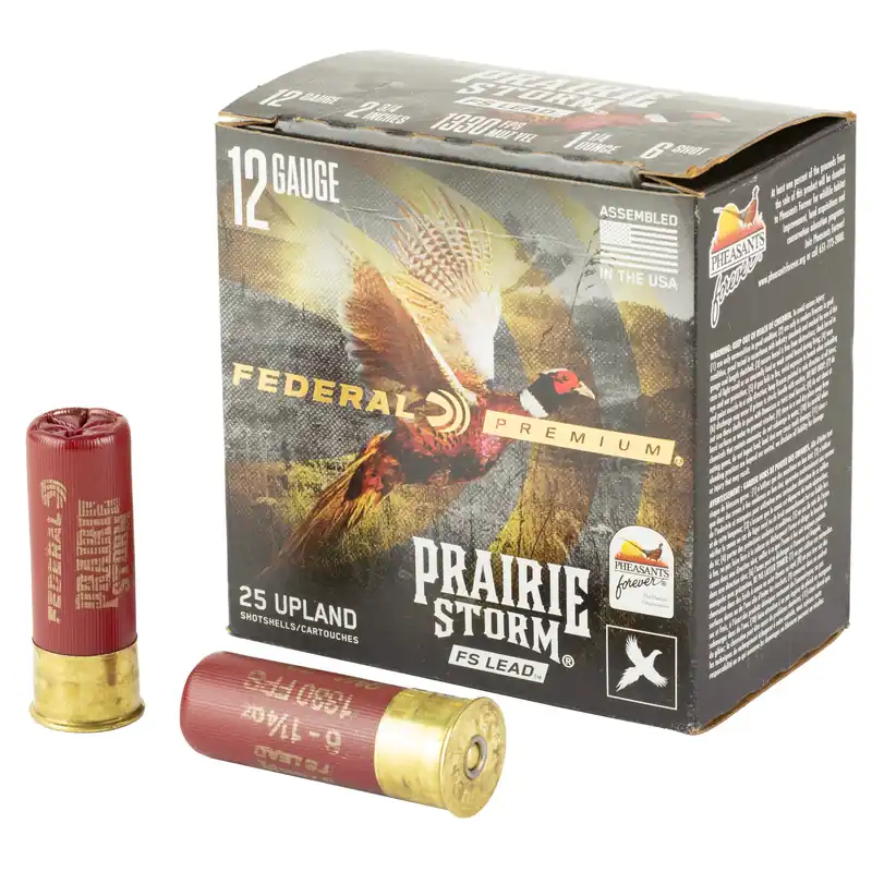 Federal Premium 12 Gauge 2.75" #6 Shotgun Shells - 25 Rounds/250 Case