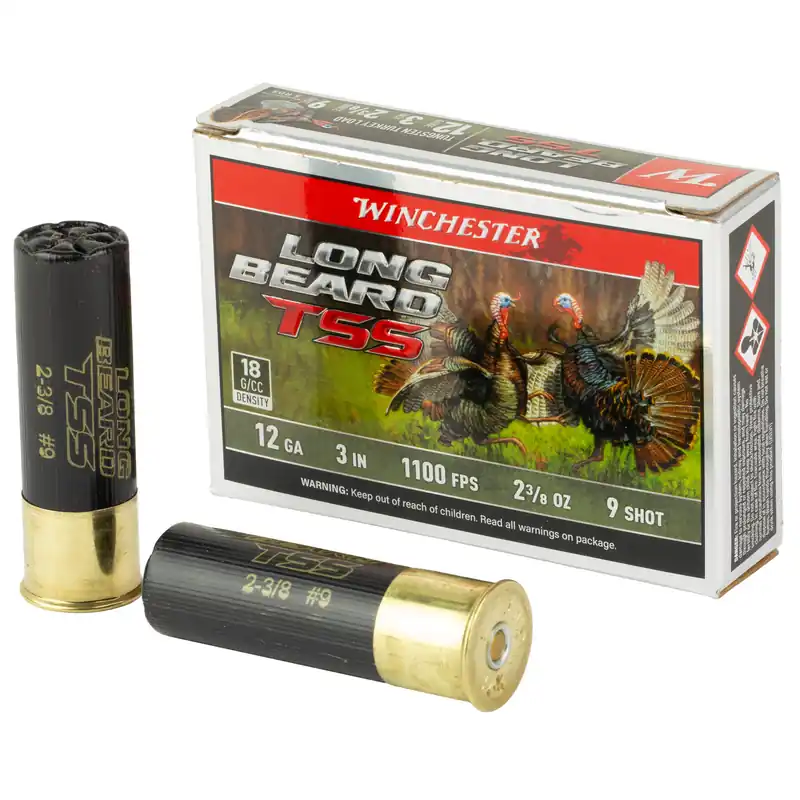 Winchester Long Beard TSS 12 Gauge 3" #9 Shot 5/50 Pack