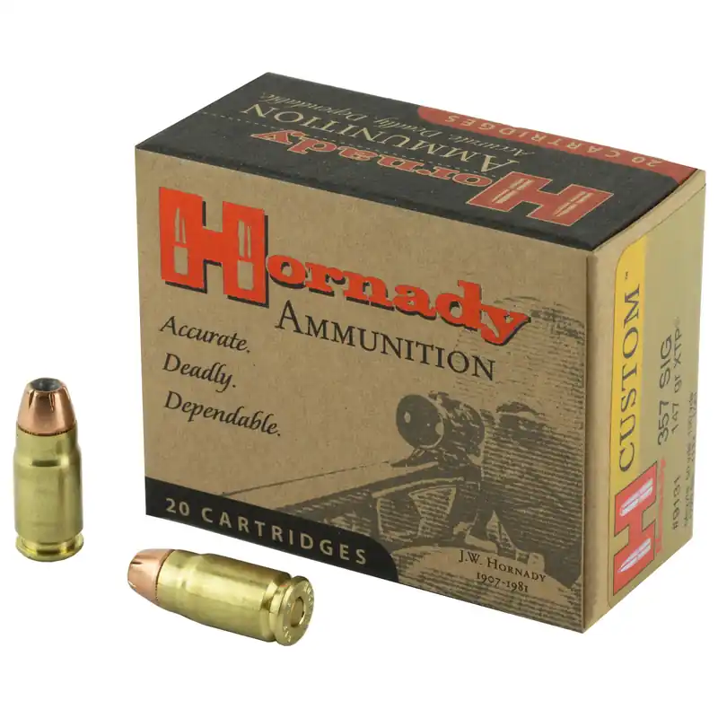 Hornady 357 SIG 147 Grain XTP Ammunition - 20 Rounds/200 Rounds