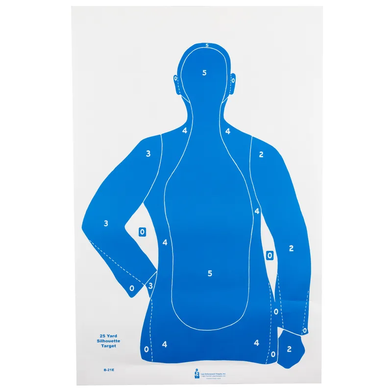 Action Target Blue 100 Pack 21E