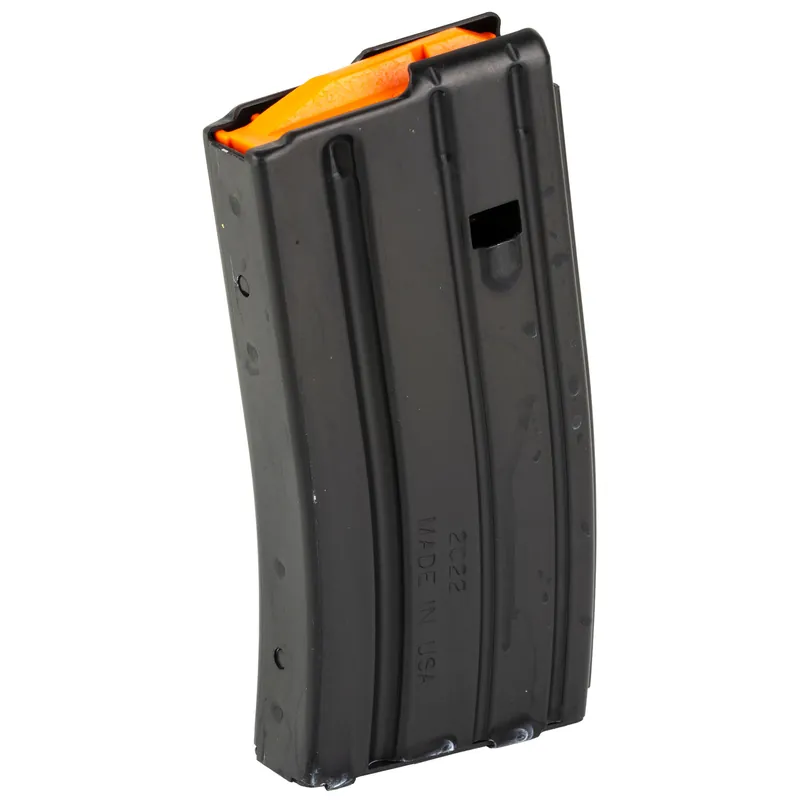 DURAMAG 20-Round 5.56 Aluminum Magazine Black/Orange