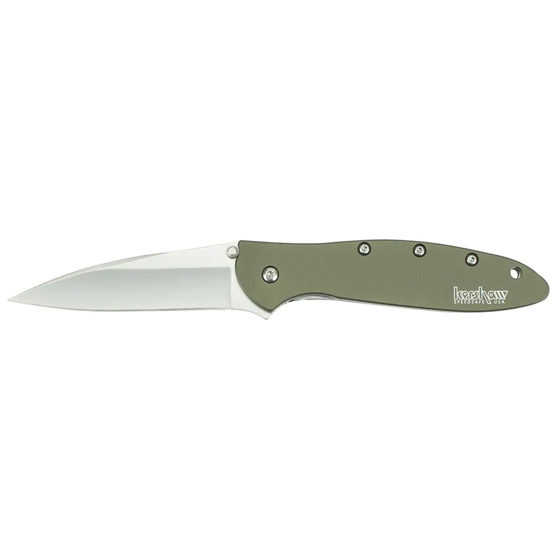 Kershaw Ken Onion Leek Olive: Sleek Design and Precision Engineering