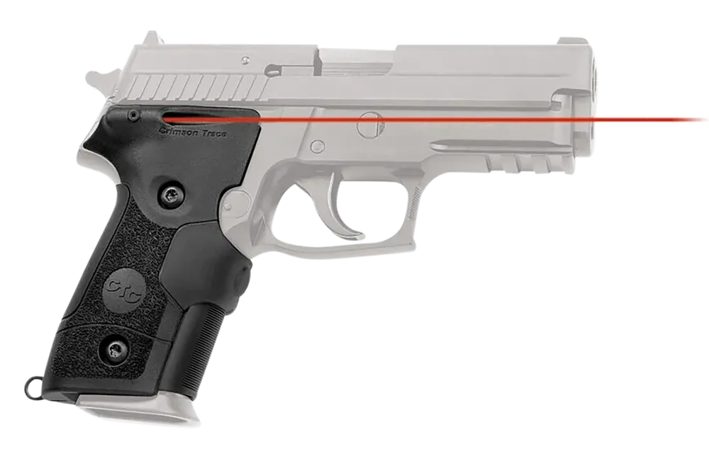 Crimson Trace LG-429 Lasergrips for Sig Sauer P228/P229 - Black with Red Laser