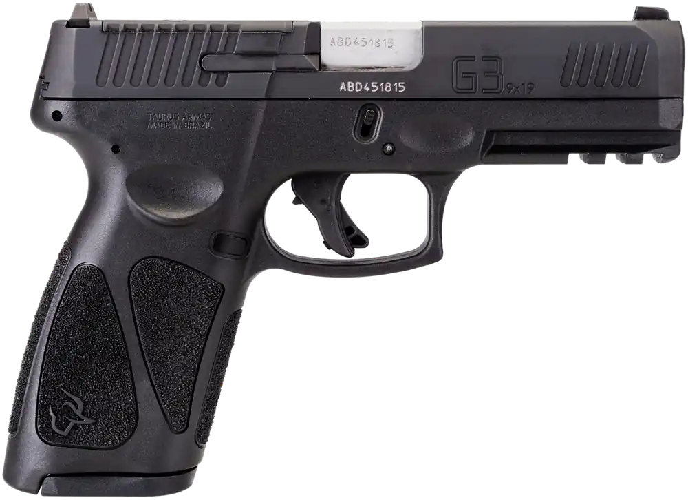 Taurus G3 9mm Luger 17+1 Full Size Pistol with Optic Ready Slide and Picatinny Rail