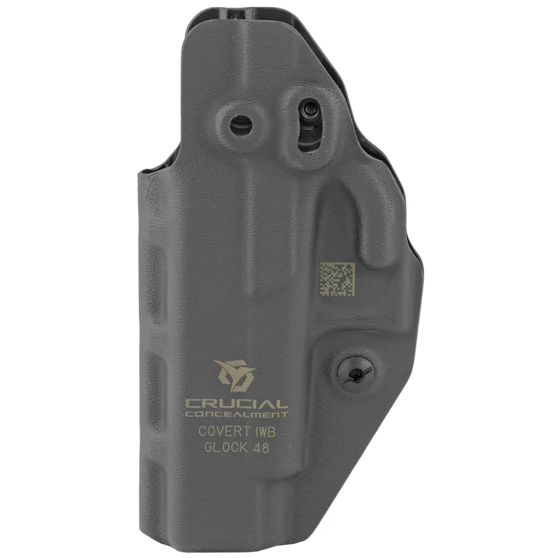 Crucial IWB Ambidextrous Black Holster for Glock 48
