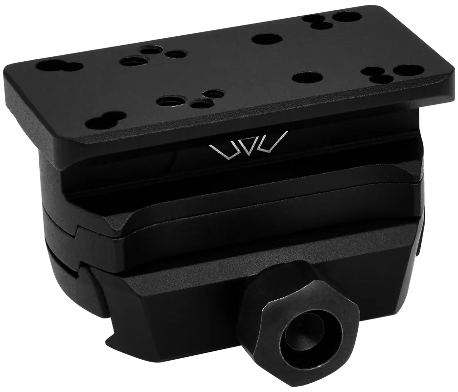 Warne 6103M Tactical Red Dot Riser - Black Anodized Finish