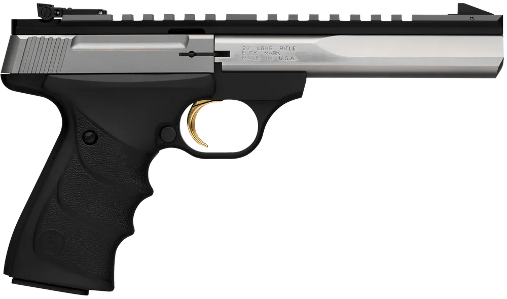 Browning Buck Mark Contour 22 LR Pistol with Picatinny Rail and Ambidextrous Grip