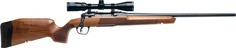 Savage Arms Axis 2 XP Combo 7mm-08 Rem with Scope and Ergonomic Hardwood Stock