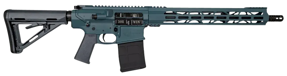 Diamondback DB10 308 Win Rifle with Jesse James Blue Finish and Magpul Stock