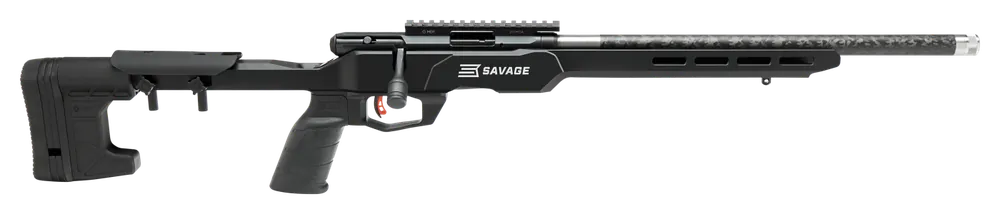 Savage Arms B17 Precision Lite .17 HMR Bolt-Action Rifle with Carbon Fiber Barrel and MDT Chassis