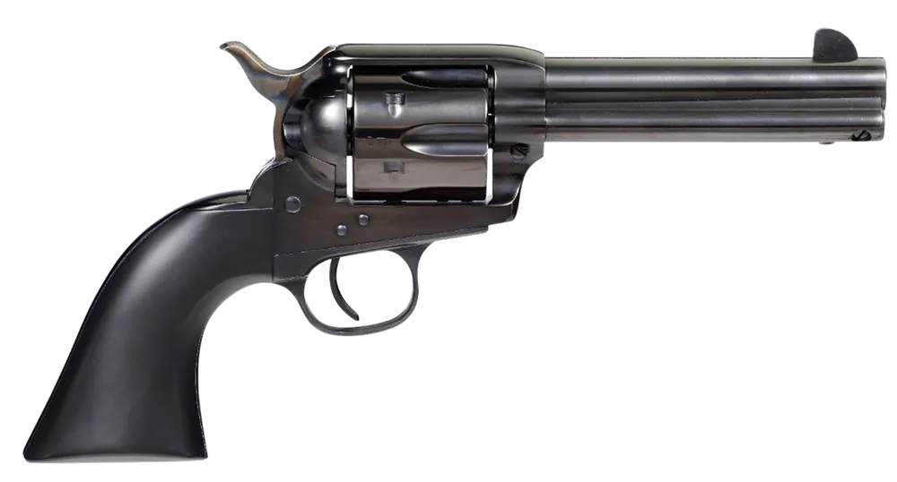 Taylors & Company Devil Anse .357 Mag Revolver with Blued Finish and Matte Black Wood Grip