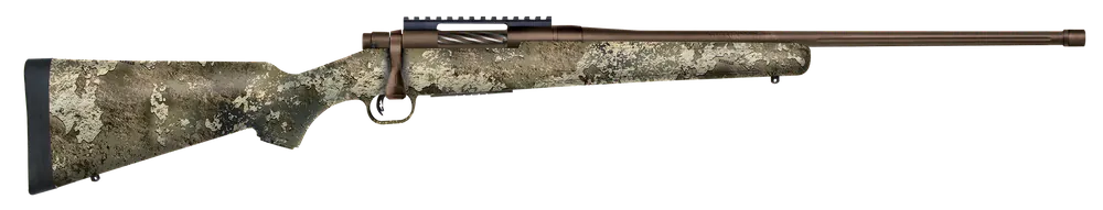 Mossberg Patriot Predator 6.5 Creedmoor, 22" Barrel, TrueTimber Strata Stock, Patriot Brown Finish