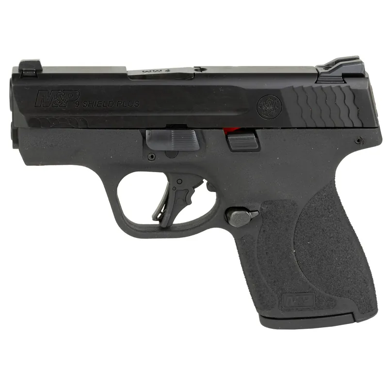 Smith & Wesson Shield Plus 9mm 3.1" No Thumb Safety 10-Round Black