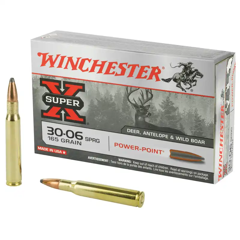 Winchester Super-X Power-Point 165 Grain 3006SP Ammo - 20 Rounds
