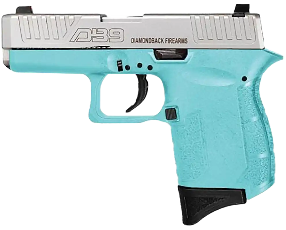Diamondback DB9 Gen4 Micro-Compact 9mm Pistol with Nickel Boron Slide and Mint Polymer Frame