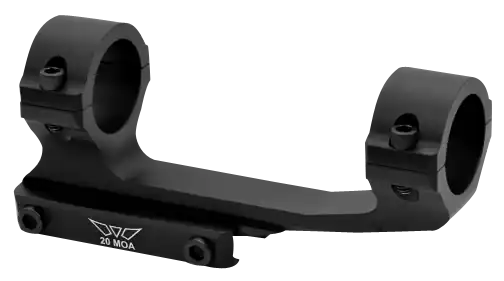 Warne V4011M 1" 20 MOA Matte Black MSR Scope Mount/Ring Combo