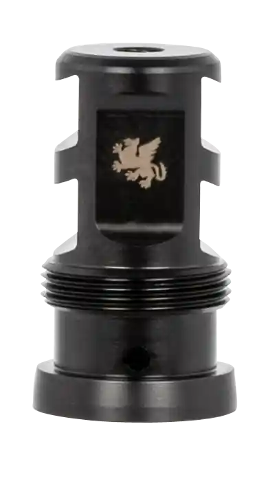 Griffin Armament Paladin 2 Port Taper Mount 22 Caliber Stainless Steel Black Melonite QPQ