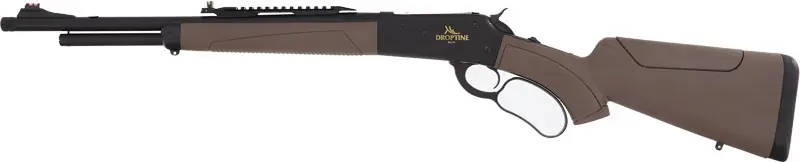Pedersoli Lever Action 86/71: Droptine 19" 30-30 Win Bld/Tan