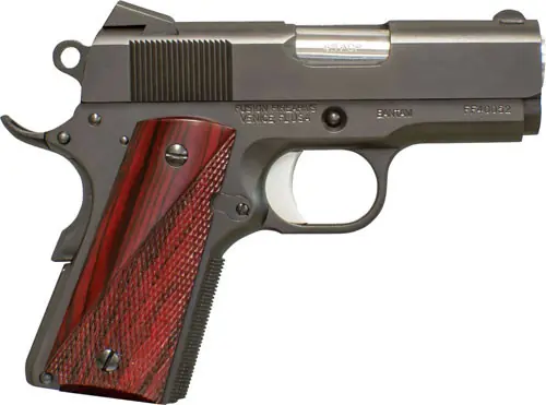 Fusion 1911 Bantam R 9mm with 3" Barrel and Red Cocobolo Grips