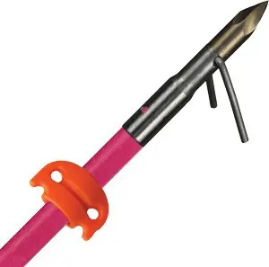 Arrow Chaos Point Pink with SSAMS Bowfishing Fiberglass