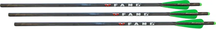 PSE Coalition Crossbow 3-Pack Fang 20" Carbon Arrows