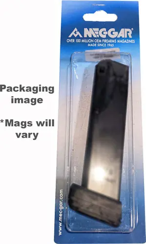 9mm Luger 10-Round Nickel Mec-Gar Magazine for S&W 5900 Series
