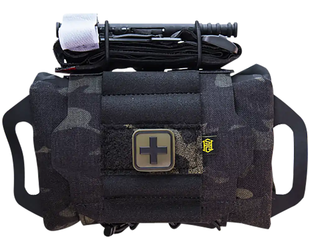 High Speed Gear Reflex IFAK System in Black Multi-Cam Nylon