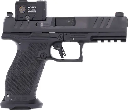 Walther PDP Pro 9mm 4.5" 10-Round Black Frame with Acro Installed