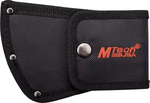 10" MTech Tomahawk with 5" Black Blade and G10 Handle, Includes Sheath