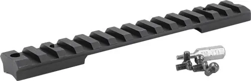 Savage Round Scope Base with Picatinny Rail 8-40 SCEGW