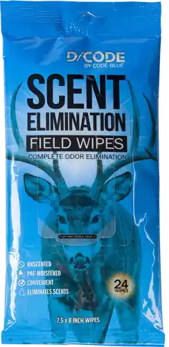 D-CODE Field Wipes 24-Pack: Convenient Cleaning Solution