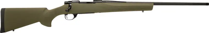Howa M1500 .243 Win Youth Rifle with 22" Barrel and Green Hogue Stock
