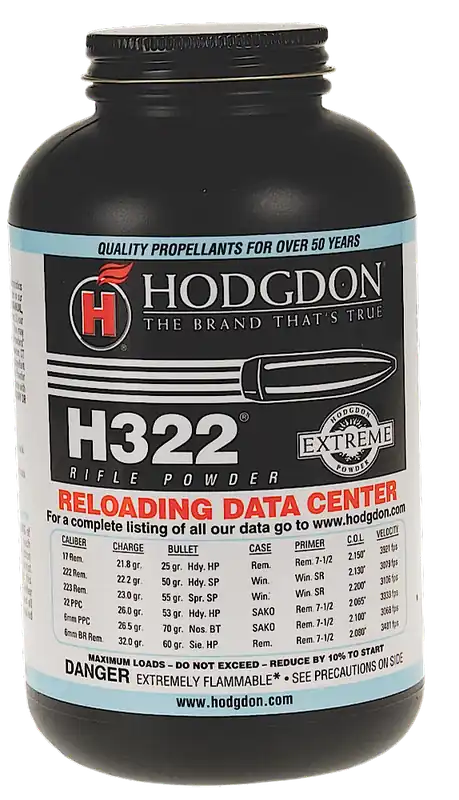 Hodgdon Extreme H322 Multi-Caliber Rifle Powder 1 lb