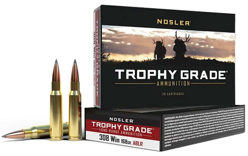 Nosler Trophy Grade Long-Range .308 Win 168gr AccuBond 20/Box