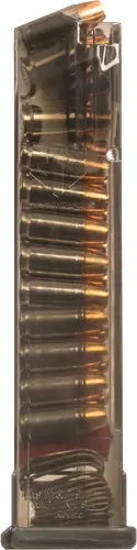 Extended Carbon Smokeets Magazine for S&W M&P 9mm - 21 Round Capacity