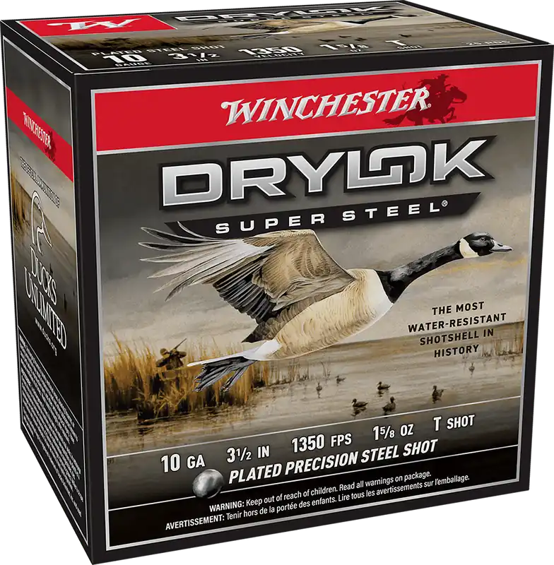 Winchester Drylok Super Steel Magnum 10 Gauge T-Shot Ammo