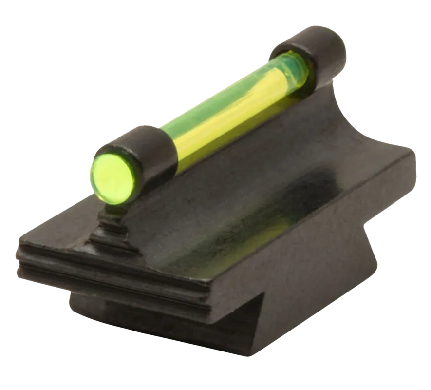 TruGlo TGTG95343RG Green Fiber Optic Front Sight with Black Frame, 3/8" Dovetail, .343" High