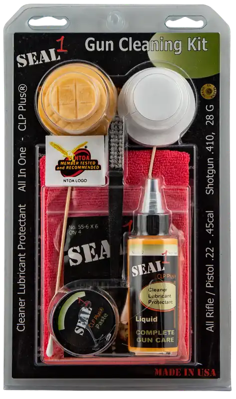 Comprehensive Gun Cleaning Kit for Rifles and Handguns (.22-.45 Cal)